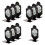 10-Pack Small Shooting Targets Portable Targets Practice Targets Rotation Practice for Training Rotation 1