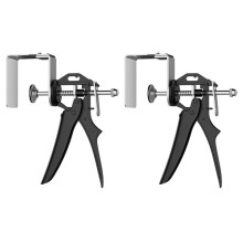 2 St Låda Front Installation Clamps, Skåp Dörr Clamp Hardware Jig, Multi-Justerbar Låd Panel Fixing Clamp