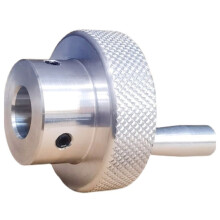 Handwheel Handle Circular Rotary Machine Tool Mechanical Slide Rail Guide Screw Outer Diameter 60mm Round Hole 14mm