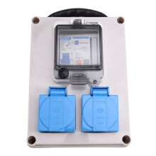Outdoor Industrial Socket Box Work Site Distributor Portable Socket Box Waterproof Box Mobile Power Box