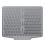 Silicone Tableware Drain Mat, Anti Slip Sink Mat, Slope Guide Bowl Dish Drying Filter Mat 1