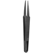 Black Plastic Anti-static Tweezers Repair Tool