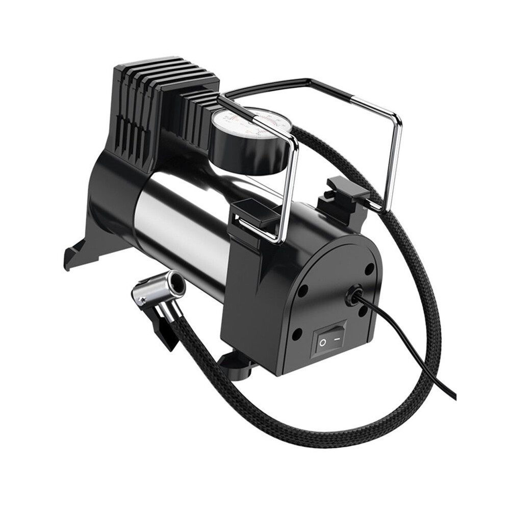 Portable Electric Tire Inflator Pump: Multifunction Vehicle Air Pump With 12V Compressor For Small Vehicles 4711242149384