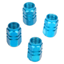 4X Tire Wheel Rims Stem Air Valve Caps Tyre Cover Car Truck Bike Aluminum