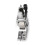 B Three Wheels Thick Roller Presser Foot for Industrial Sewing Machine Multifunctional Wheel Presser Foot 1