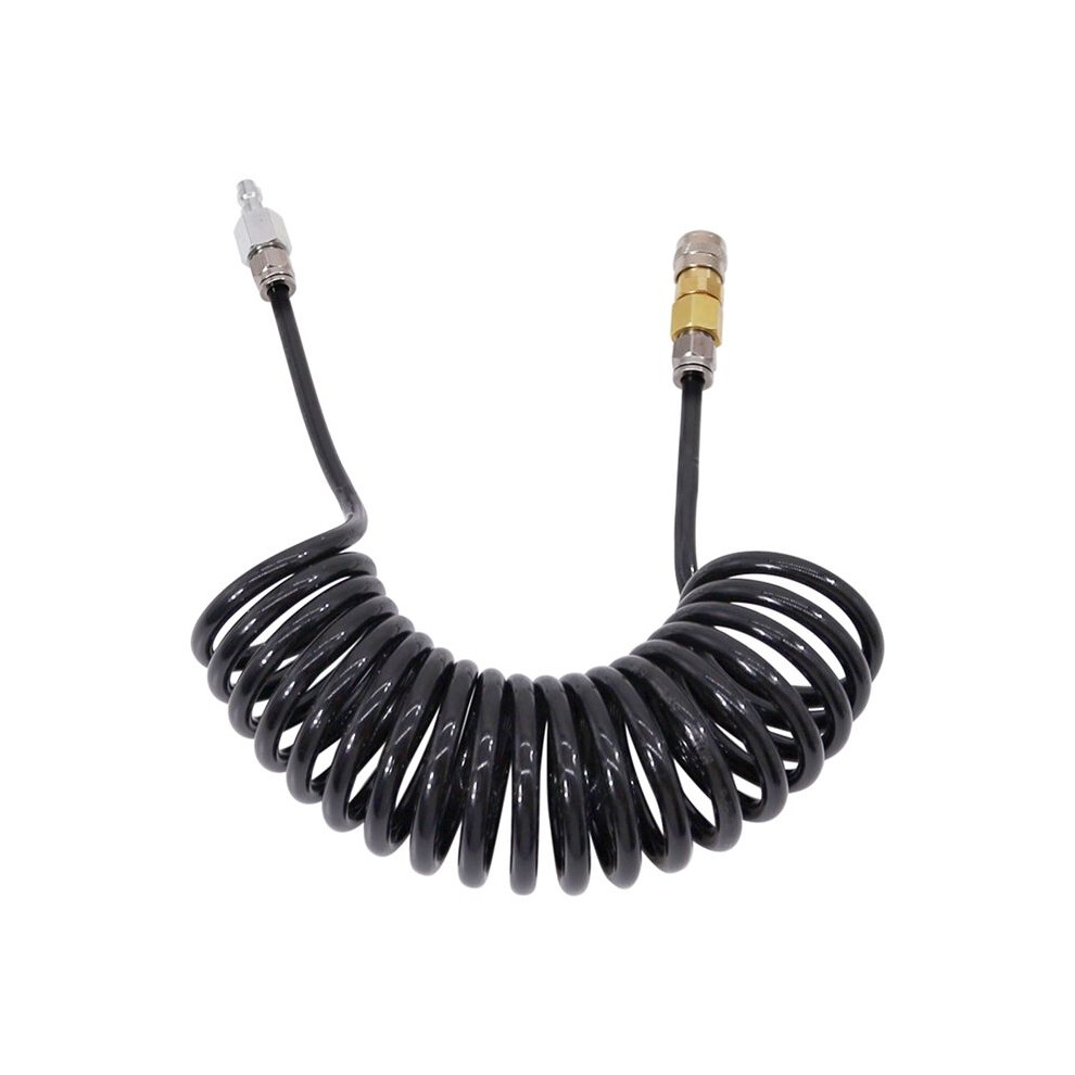 6Mm Low Pressure Coil Hose With Foster Quick Release Coupling Hpa Quick Disconnect Coupling Low Pressure Corrugated Hose 4713920640190