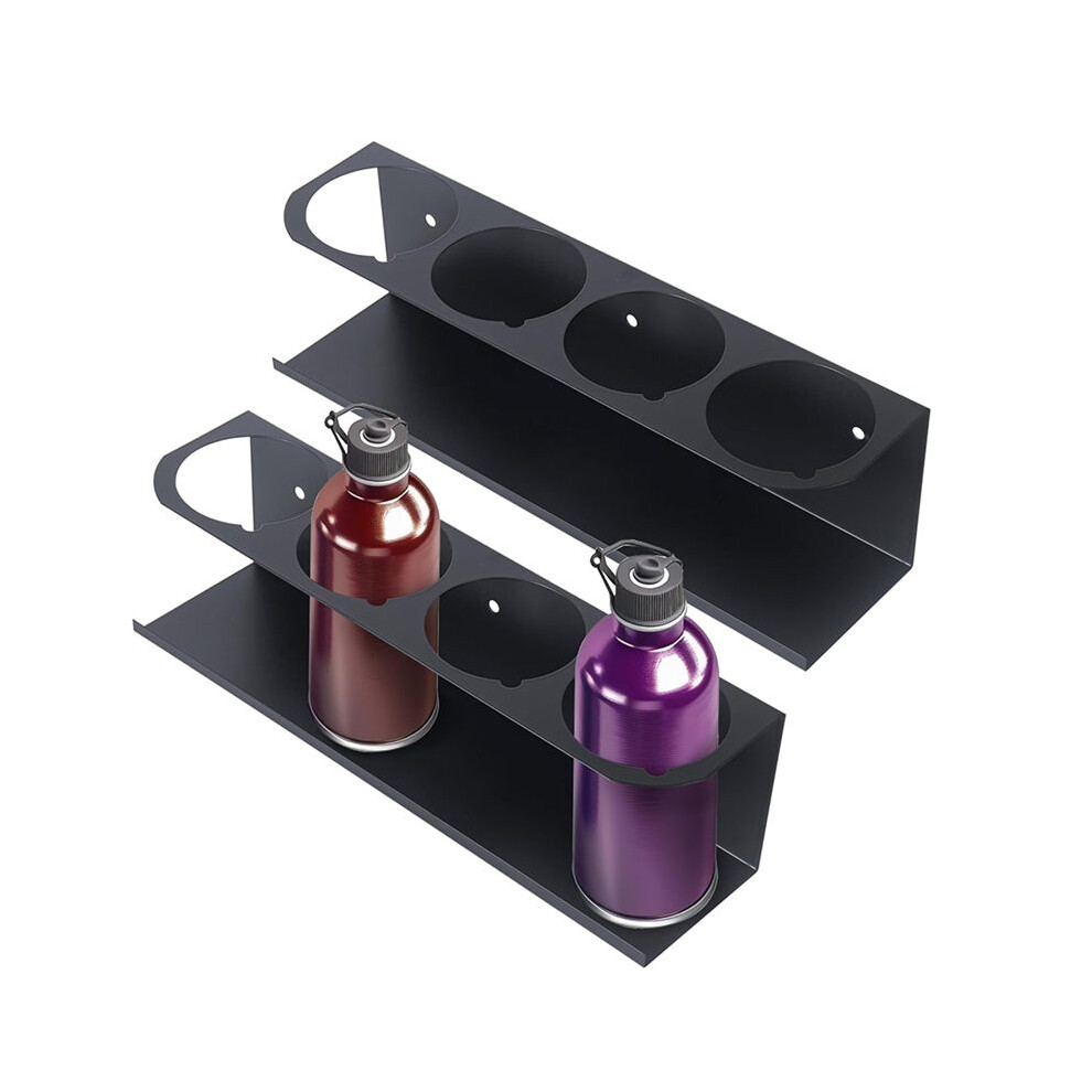 2Pack Sprayer Can Holder Organizer For Garage And Workspace,Wall-Mounted Metal Aerosol Can Holder,Spray Paint Can Holder 6032794247679