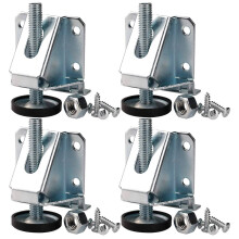 Leveling Feet Heavy Duty Furniture Levelers Adjustable Table Leg Leveler with Lock Nuts for Furniture,Table, Cabinets, Workbench,Shelving Units and