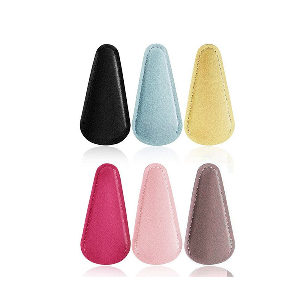 Scissors Sheath Safety Leather Scissors Cover Protector Sewing Scissor Sheath(6 Pcs Colorful) 4713018088170