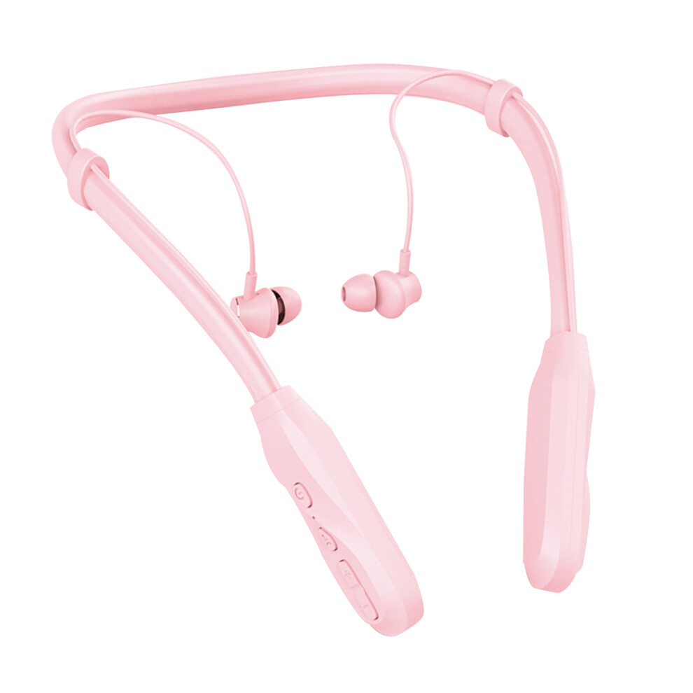 (Cherry Powder) Neckband Digital Headphones Stable And Reliable Earphones For Listening To Music Use 6434023401430