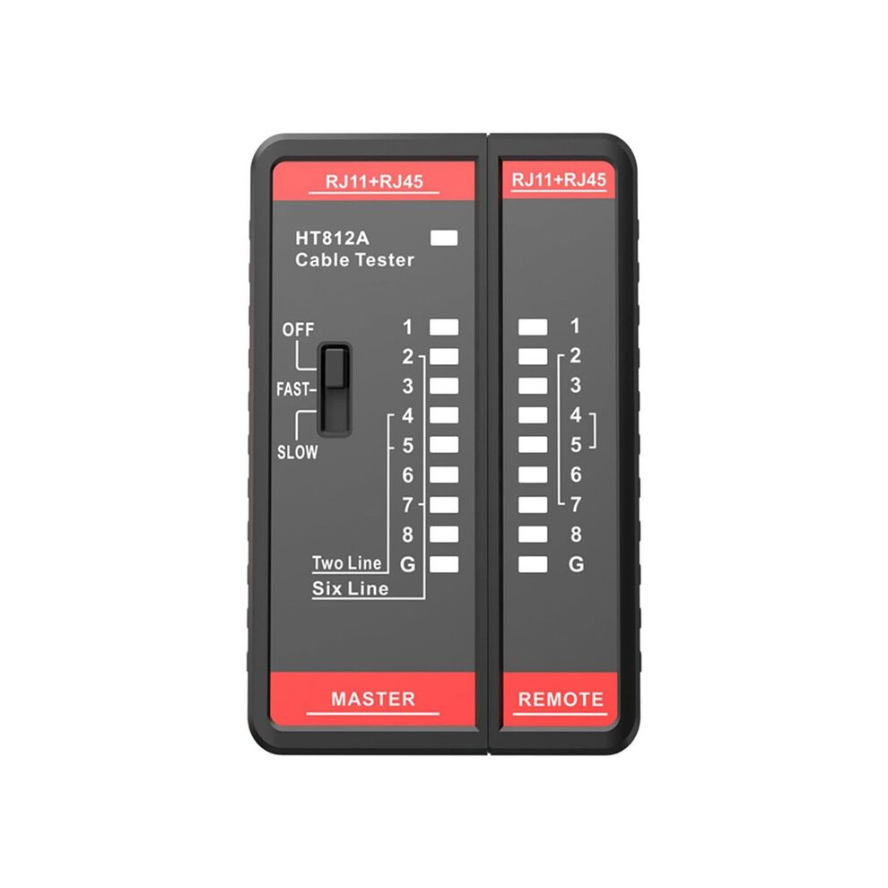 Wire Telephone Test Meter Ht812a Cable Tester Finder Rj11 Rj45 Cable Toner Finder Tool 4714180205570