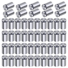 Confezione da 50 Viti di Supporto per Segnaletica, Kit Viti di Supporto In Acciaio Inossidabile, Hardware di Montaggio In Vetro (1/2x 3/4 Pollici)