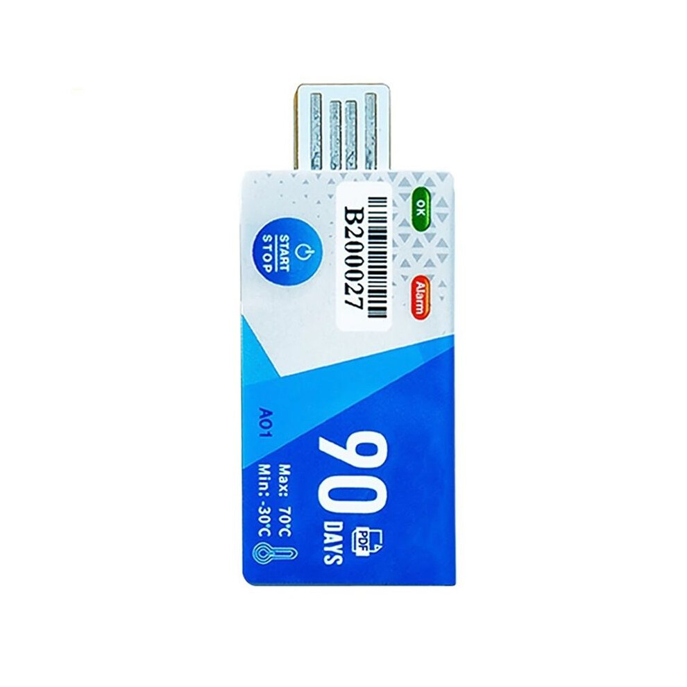 Jojomino 90 Days Usb Interface Temperature Logger Data Logger For Warehouse Storage Refrigerated Transport