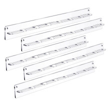 5 Pack Acrylic Sunglasses Organizer Storage Wall Mounted Eyeglasses Holder Hanging Eyewear Display Rack Sunglass Rack