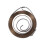 10mm Width HSS Drill Press Quill Feed Return Coil Spring Assembly 1