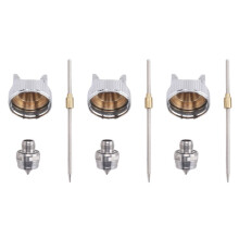 Spray Tool Nozzle 1.4 Mm/1.7mm/2.0mm Nozzle Needle and Nozzle Cap Nozzle Kit Air Paint Kit Air Spray Tool Parts