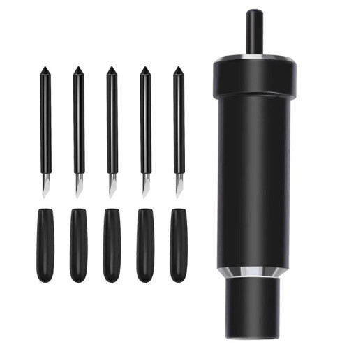 Deep-Cut Housing+5pc Deep-Point Blade,Replacement Deep-Cut Blade for Explore Air One/Air/Air 2/Air 3/ Maker/Maker 3