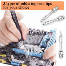 1Pc Portable Soldering Iron Tip 510 Interface 8W Battery Soldering Iron USB Portable Soldering Iron Tip,A
