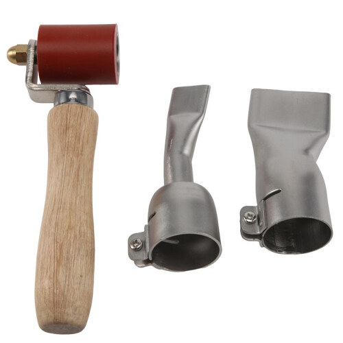 20Mm Flat Welding Nozzles+ 40Mm Rollers+40Mm Flat Nozzle For Handheld Hot Air