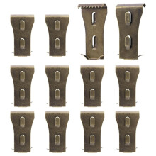 12Pcs Brick Clips for Hanging Outdoors, Brick Clips or Brick Hangers for Outdoor Hanging Wreaths