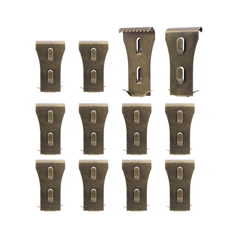12Pcs Brick Clips For Hanging Outdoors, Brick Clips Or Brick Hangers For Outdoor Hanging Wreaths 4712785495976