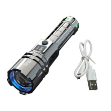 Mountain Adventure Emergency Flashlight Multi-Functional Hand Held Torch Rechargeable Ultra-Long Battery Life Flashlight