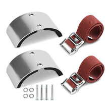 Stilts Comfort Straps Kit, Universal Drywall Stilt Straps and Foot Rest, Stilts Leg Band Replacement Easy Use Leg Band