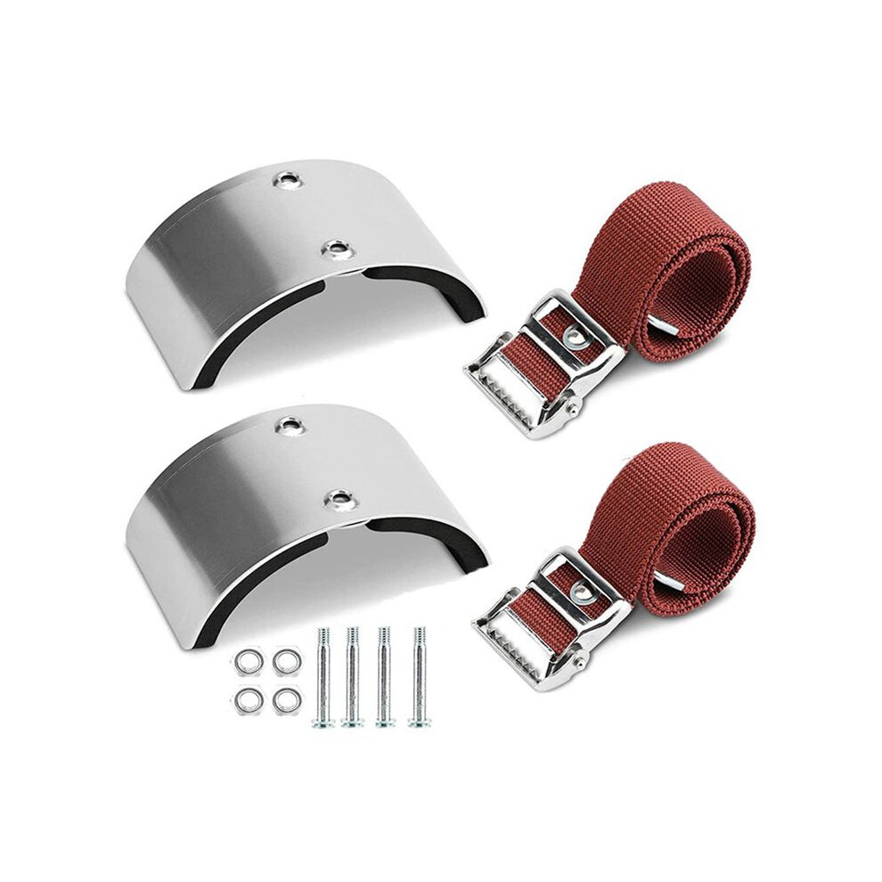 Stilts Comfort Straps Kit, Universal Drywall Stilt Straps And Foot Rest, Stilts Leg Band Replacement Easy Use Leg Band 6031356974510