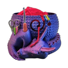 Fantasy Dragon Egg Yarn Bowl for Knitting, Crochet Yarn Bowl for Knitting, Yarn Storage Organizer Crochet Bowl,