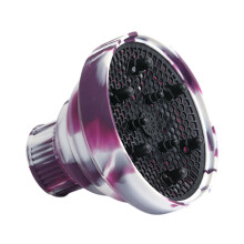 (Ink and Wash Purple) Silicone Hair Diffuser Cover for Hair Dryer
