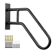 Handrails for Outdoor Steps Stair Railing , 1 to 3 Steps Stairs Wall Mounted for the Elderly, Disabled, Pregnant Women