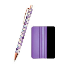 Jätstift-Werkzeugset, Wichtige Selbstklebende Vinyl-Kits, Präzisions-Pin-Pen-Werkzeuge für Air Silhouette-Zubehör, Türkis B