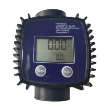Turbine Oil Fuel Flow Meter K25 Water Flow Meter LCD Flow Meter Pipeline Liquid Flow Meter Sensors 2.3-3.3V-B