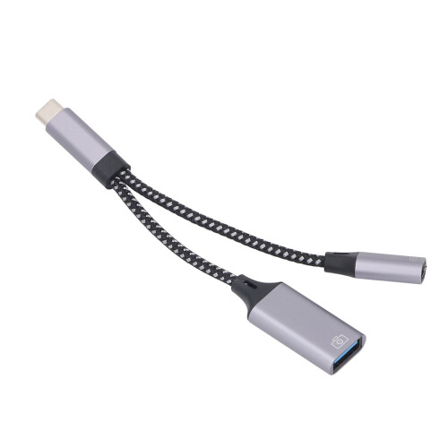 USB-C OTG Adapter Aluminiumlegierung USB 3.0 USB-A