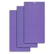 Vervangende Snijmat Compatibel voor  Maker 3, Explore 3, Air 2 Snijmataccessoires 12x24 Inch, 3 Stuks Paars