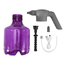 3L Electric Spray Bottle USB Rechargeable Automatic Watering Can Household Sprayer with Adjustable Nozzle Plant -A