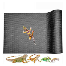 Extra Large Reptile Carpet, Reptile Mat, Leopard Gecko Substrate,Bearded Dragon Tank Accessories (17.8inch X 118.2inch)