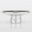 Vinyl Turntable Weight Metal Disc Stabilizer Vibration Reducer Record Clamp Turntables Silver 5