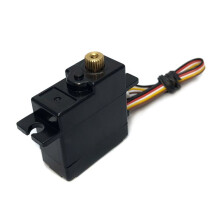 5 Wire Metal Gear Servo for 144001 144002 124018 124019 RC Car Upgrade Parts Accessories