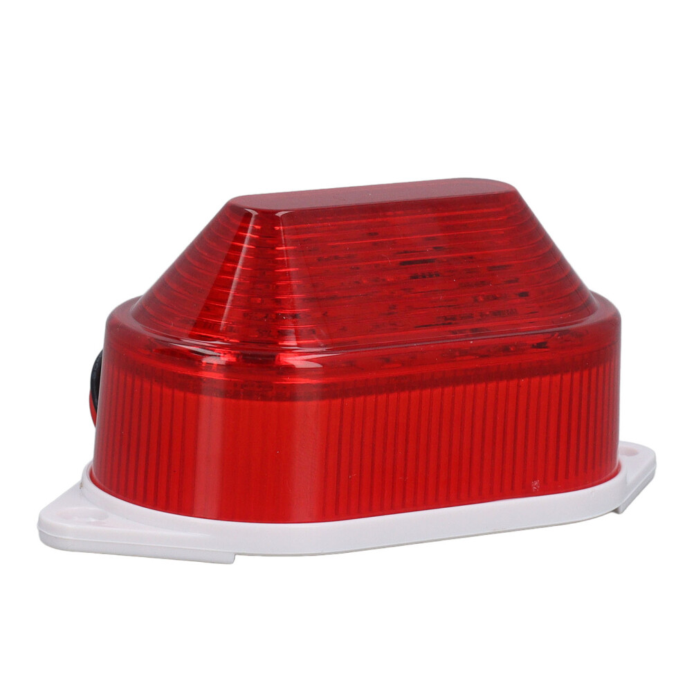 Dc12v Strobe Siren Alarm, 108Db Waterproof Sound & Light Warning 6911386049931
