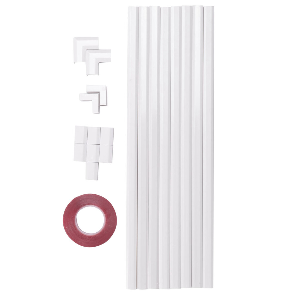 One-Cord Channel Cable Concealer - Cmc-03 Cord Cover Wall Cable Management System - 125 Inch Cable Hider Raceway Kit 4713787282007