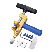 1set Tile Cutter 2 in 1 Glass Tile Cutter Manual Glazed Tiles Mirror Cutting Machine Opener Home Improvement
