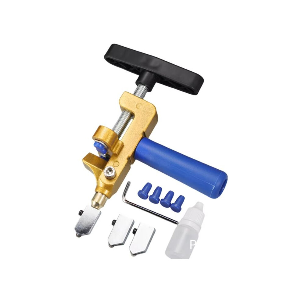 1Set Tile Cutter 2 In 1 Glass Tile Cutter Manual Glazed Tiles Mirror Cutting Machine Opener Home Improvement 4714239776600