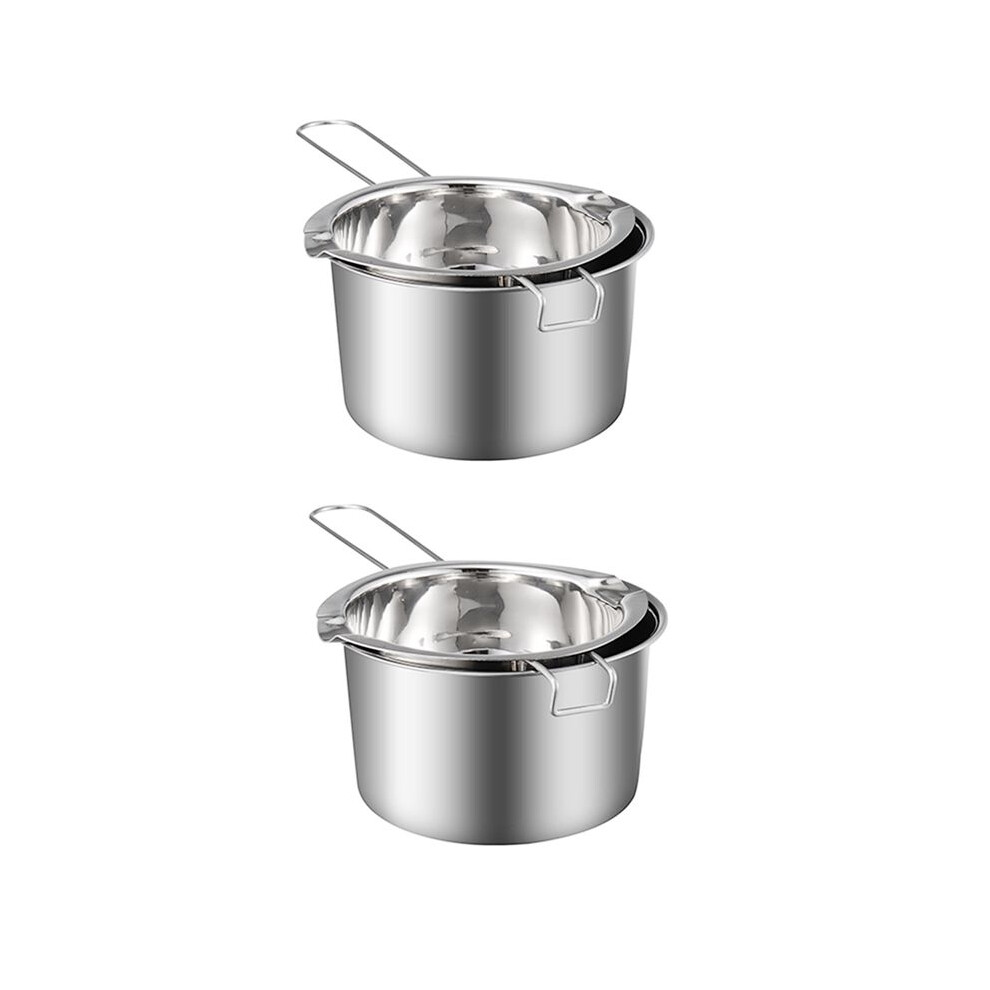 2X Chocolate Melting Pot (304 Stainless Steel) 400Ml Double Boiler Butter 6034013903199
