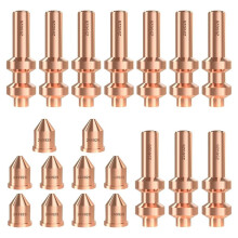 20 Pcs Electrode 256026 Tip 249929 for Miller-Spectrum 875 Auto- Cutter XT60 Torch Consumables Cutter Tips