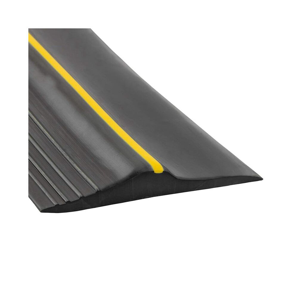 Universal Garage Door Bottom Threshold Seal Strip Rubber (10Ft, Black) 4713004655836