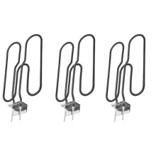 3X 66631 / 65620 Electric Grill Replacement Parts Heating Elements 2200W for Q140 / Q1400 EU Plug