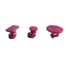 3PCS Dent Removal Puller Tabs Accessories Easy to Use Aluminum Alloy Car Dent Repair Tool Free Sheet Metal Repair Tool