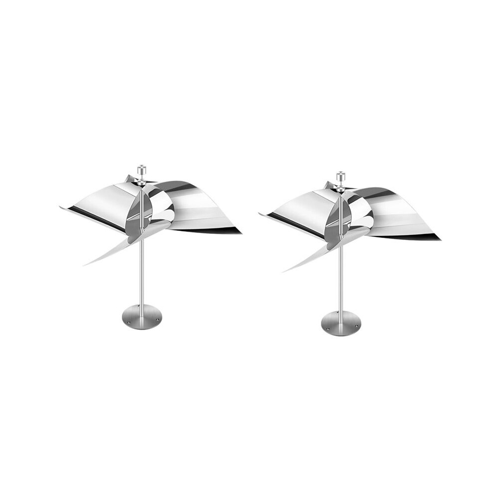 2 Pieces Reflective Kites Keep Birds Away Garden Protection Bird Repellent For Outdoor Rooftop Backyard Yard 4713361978234