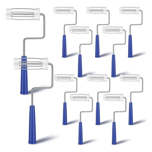 12pcs Paint Roller Frame for Home Wall Ceiling Small Area Edges and Corners,